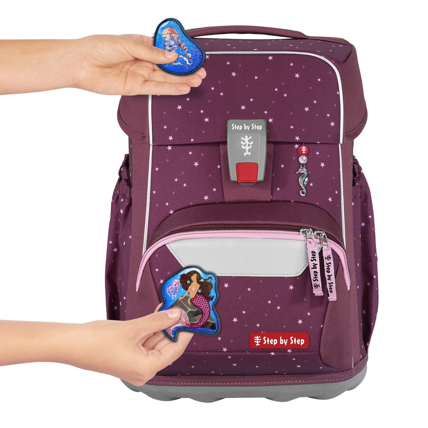 Step by Step Basis Set „Berry Stars“ 4-teilig | Ergonomisch | Hüft-/Brustgurt