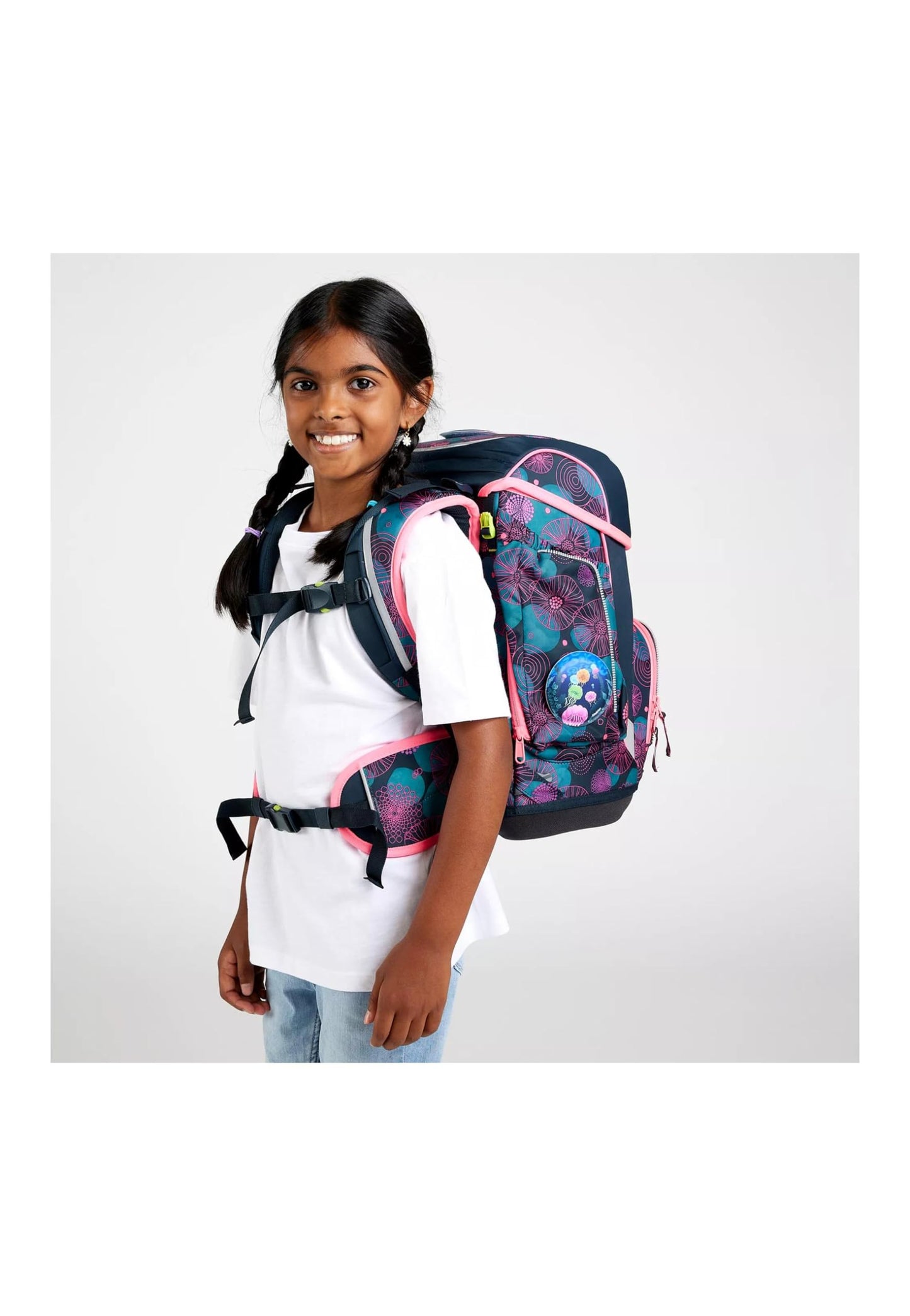ergobag cubo Set ergonomischer Schulranzen, Vorgänger-Kollektion, klassisch 5-teilig 1. Klasse Grundschule
