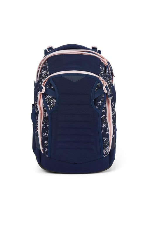 satch match Schulrucksack | Ergonomisch | Erweiterbar 35L | Fronttasche | Dunkelblau