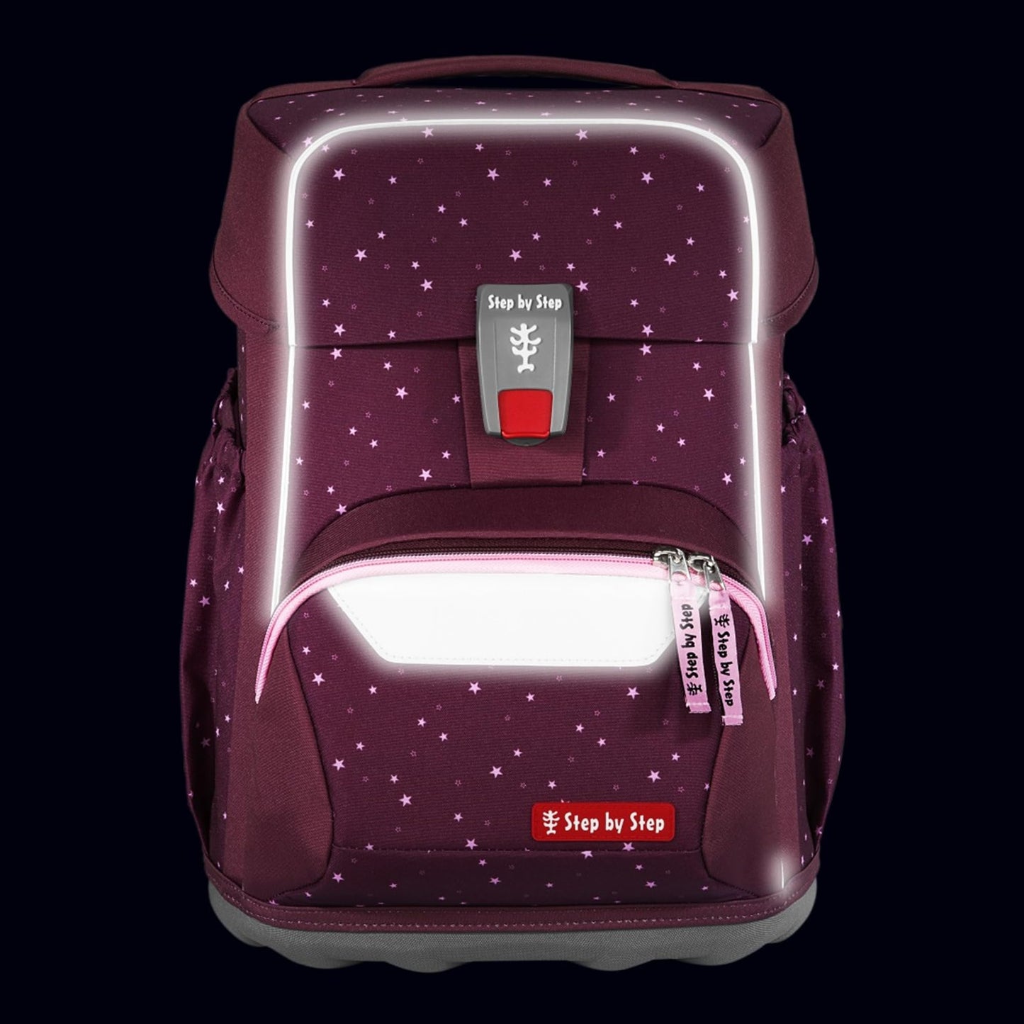 Step by Step Basis Set „Berry Stars“ 4-teilig | Ergonomisch | Hüft-/Brustgurt