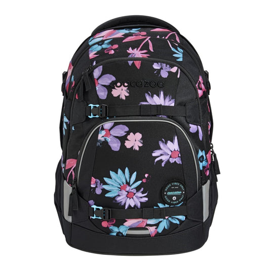 coocazoo Mate Rucksack „Floral Artnight“ | Ergonomisch | Höhenverstellbar | ab 3. Klasse
